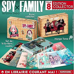 SPY X FAMILY - TOME 8 - COLLECTOR (1 EXEMPLAIRE MAX/PERSONNE)